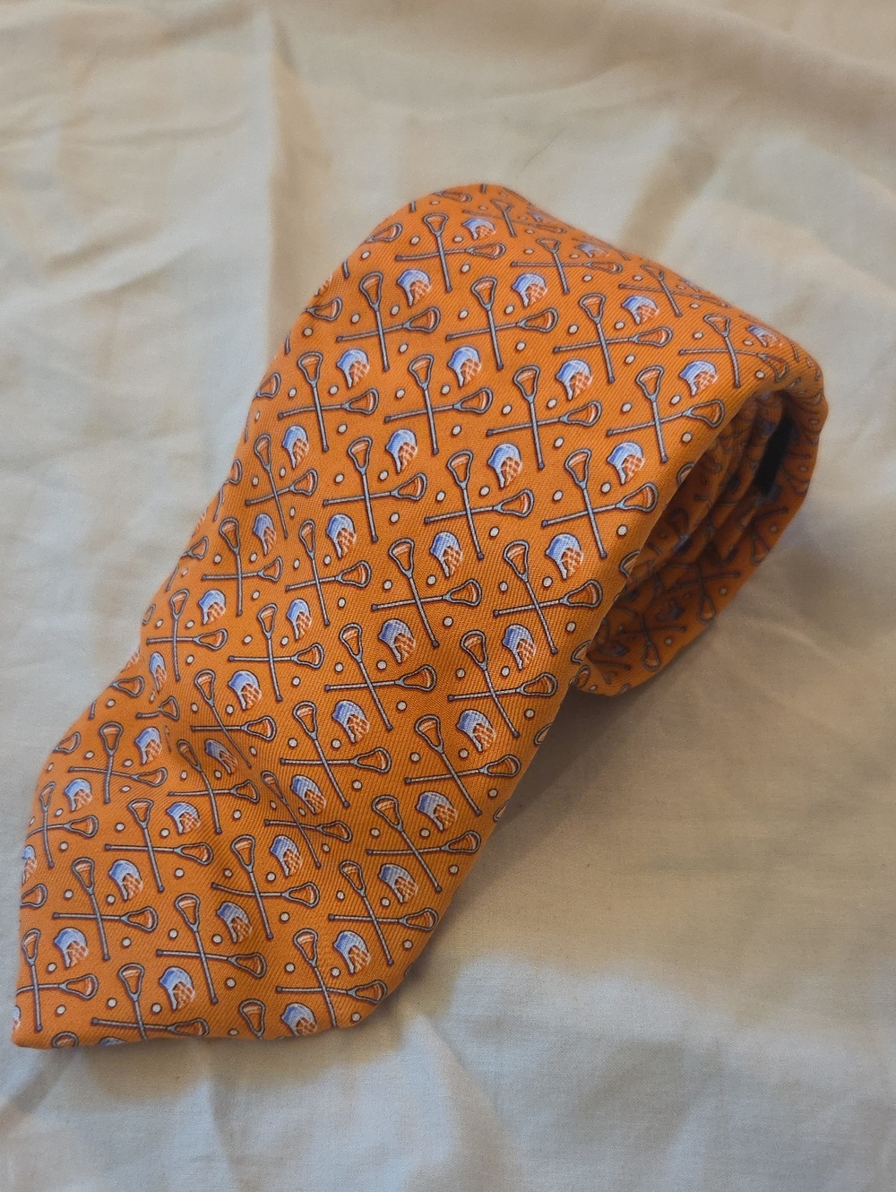Vineyard Vines Lacrosse Patterned Mens Tie